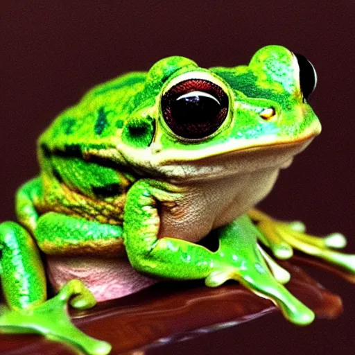 Image similar to cute frog portrait