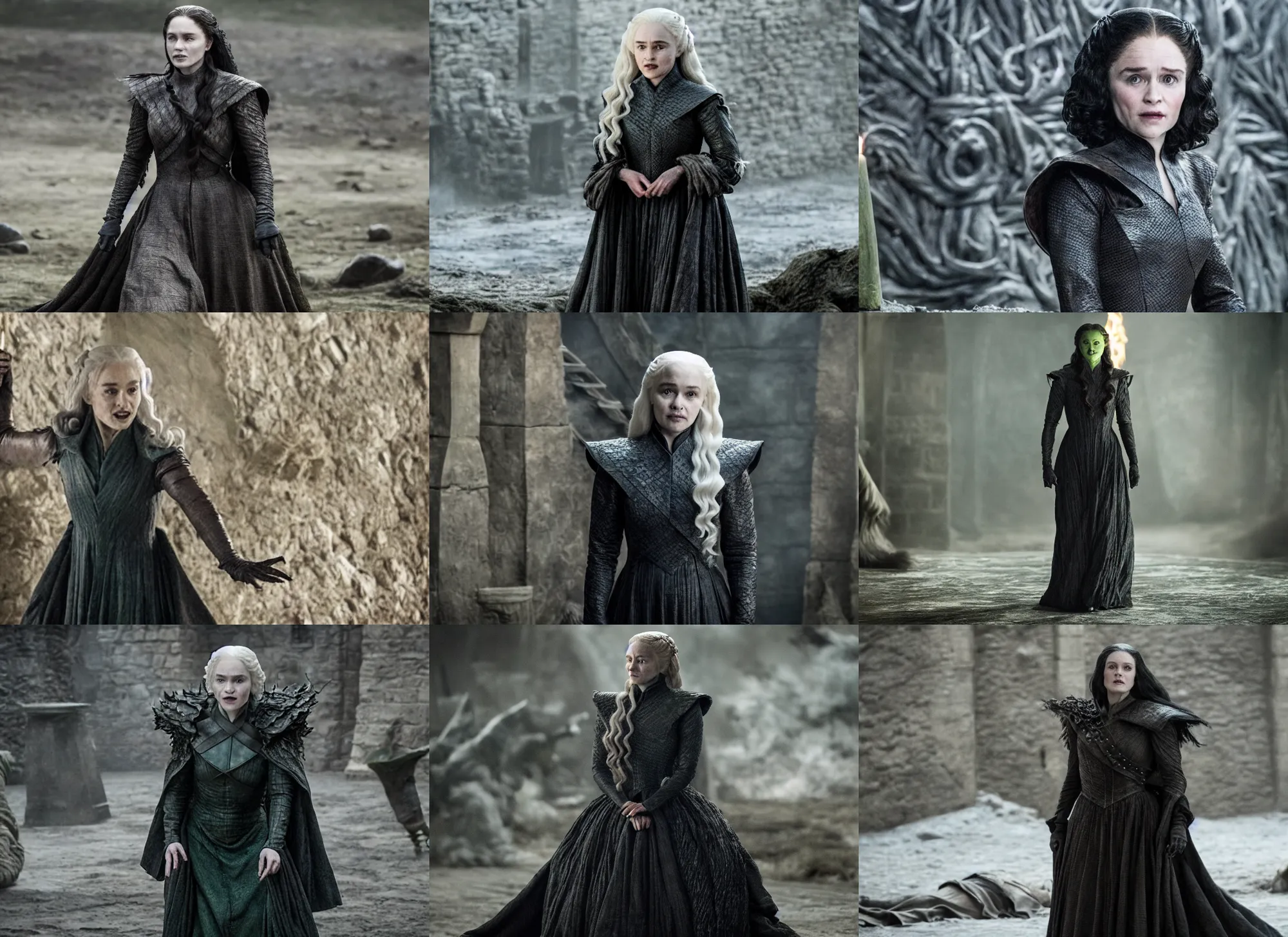 Prompt: the wicked witch of game of thrones