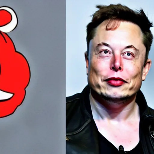 Prompt: elon musk as pepe