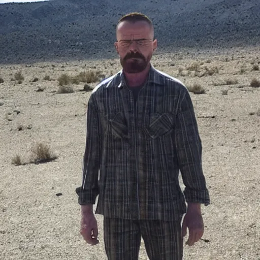 Prompt: walter white gigachad