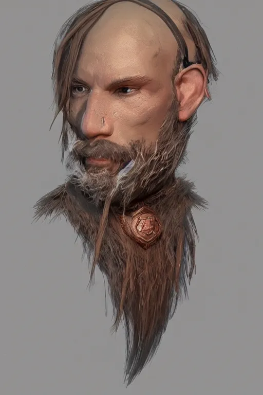 Prompt: a portrait of my next DND non human character , concept art, trending on artstation 3D.