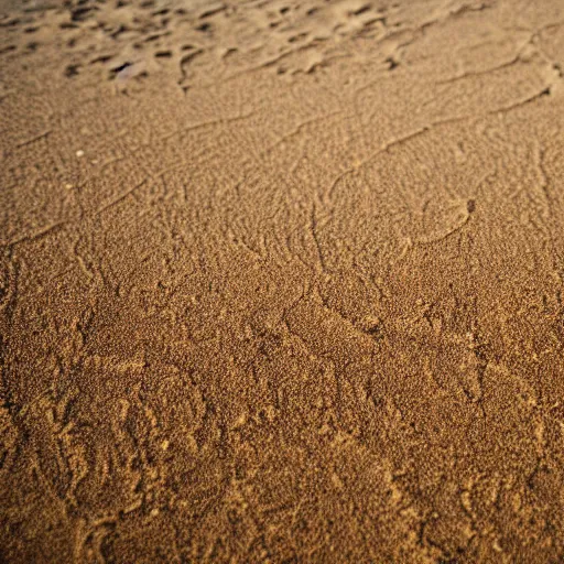 Prompt: closed up sensual photo of glossy legs coved in sand on the beach