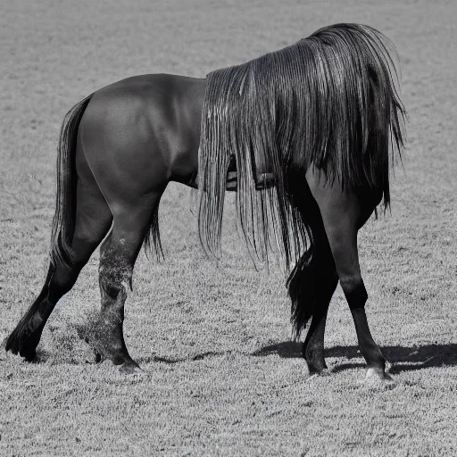 Image similar to kanye west as a horse