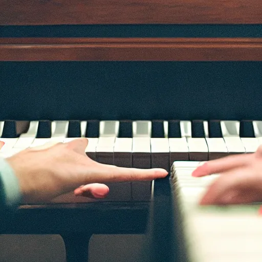 Image similar to four hands playing a piano