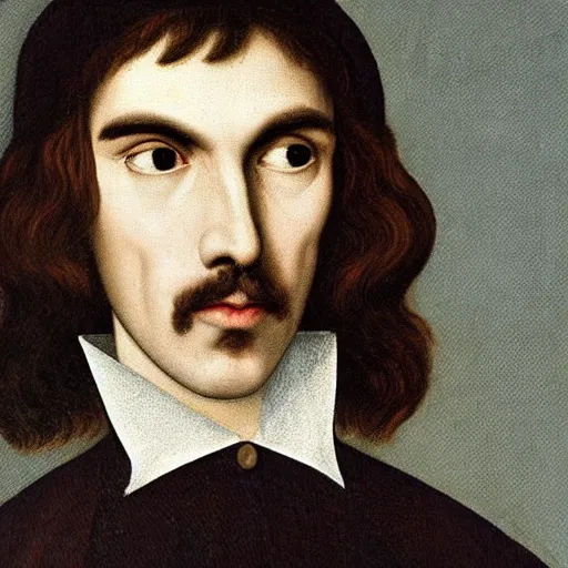 Image similar to renaissance era portrait of george harrison