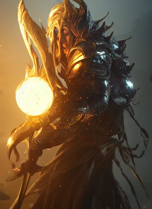 Image similar to mercury god ultra detailed fantasy, elden ring, realistic, dnd character portrait, full body, dnd, rpg, lotr game design fanart by concept art, behance hd, artstation, deviantart, destiny 2, global illumination radiating a glowing aura global illumination ray tracing hdr render in unreal engine 5