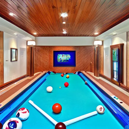 Started making a poolrooms game in Unreal. Extremely nascent but the first  rooms already bring that feeling : r/poolrooms