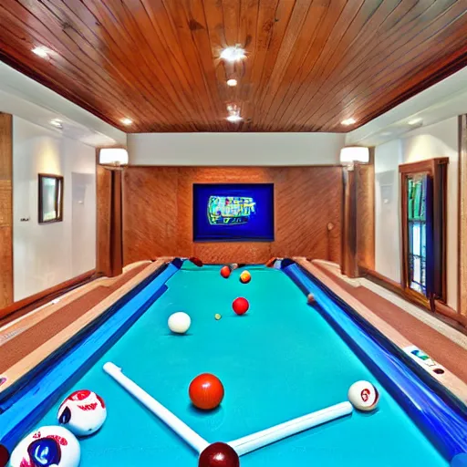 THE POOLROOMS, photos of the game im making🤤 let me know your opinions :  r/poolrooms