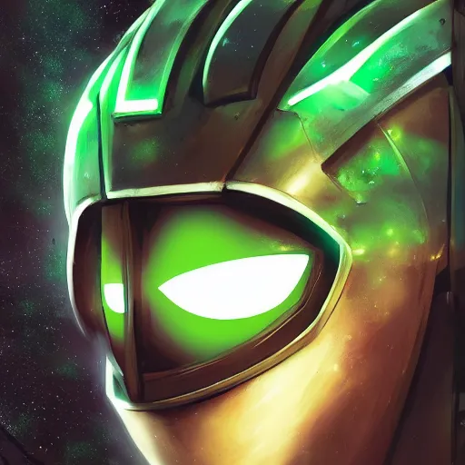 Image similar to a portrait of a stunning beautiful elite green lantern gundam pilot, with an intricate, detailed, urban inspired hiphop afro futuristic helmet, vector behance hd jesper ejsing, rhads, makoto shinkai, lois van baarle, ilya kuvshinov, rossdraws, hd, 3 2 k, ilya kuvshinov, gustav klimt