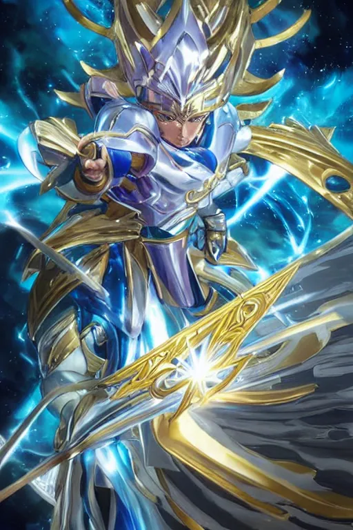 Image similar to 2 0 2 2 knights of the zodiac saint seiya battle for sanctuary hero suit armor comics mask minimalist verytoon nautiljon animes toei animation namco bandai, art by artgerm and greg rutkowski and magali villeneuve