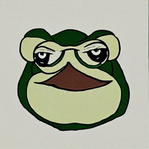 Image similar to pepe the frog