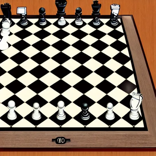 Image similar to Chess board with 1024 squares and 512 chess pieces