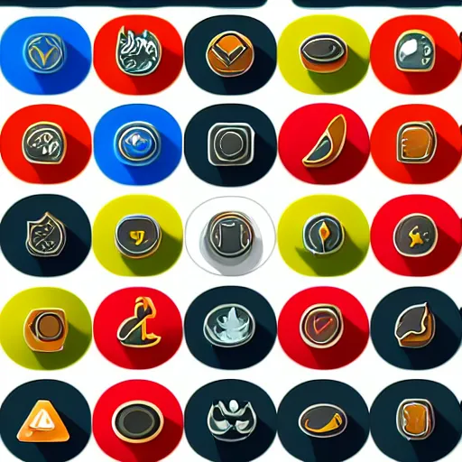 Image similar to Game Ability Icon UI Elements by Jay Tea