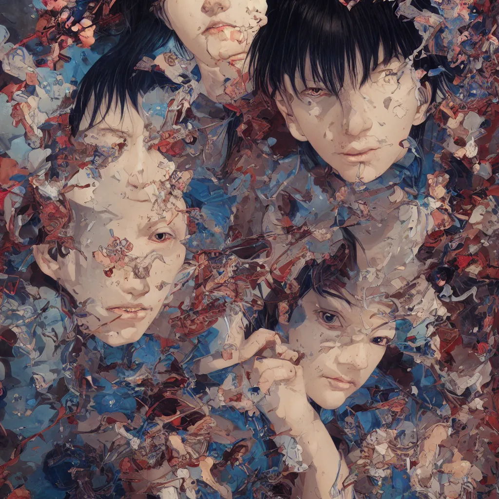 Image similar to citizen portrait soft light painted by james jean and katsuhiro otomo and erik jones, inspired by memories anime, smooth face feature, intricate oil painting, high detail illustration, sharp high detail, manga and anime 1 9 9 9