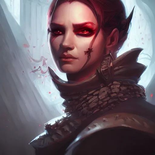 Prompt: evil necromancer, d & d, fantasy, portrait, highly detailed, headshot, digital painting, trending on artstation, concept art, sharp focus, illustration, art by artgerm and greg rutkowski