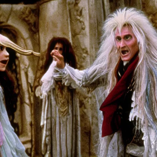 Prompt: movie still pictures from labyrinth 2