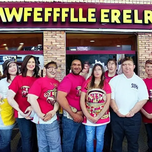 Image similar to wafflehouse employee's