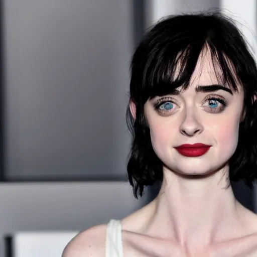 Prompt: a combination of Krysten Ritter and Maisie Williams