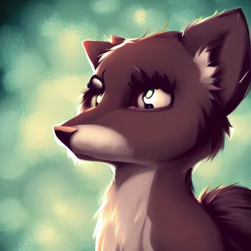 Prompt: Cute furry art, furry fandom, digital art