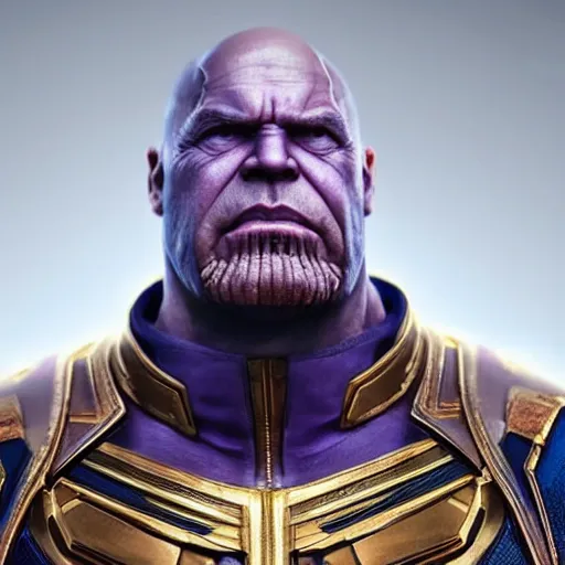 Image similar to Putin as thanos, Cinematic, Portrait, Ultra-HD, Beautiful Lighting, insanely detailed and intricate, hypermaximalist, elegant, ornate, hyper realistic, super detailed