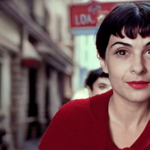 Prompt: a film still from amelie