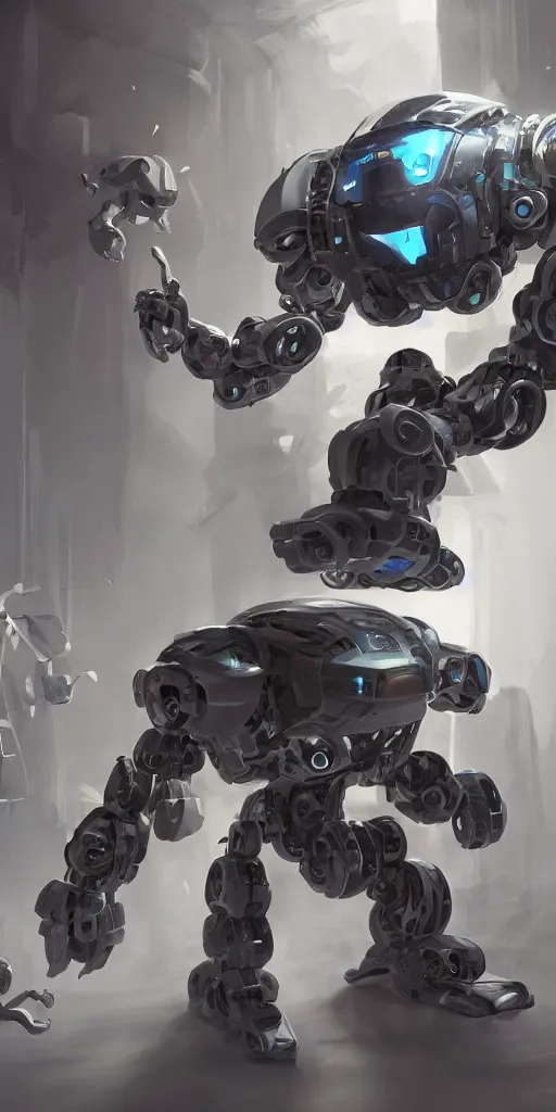 Prompt: concept art, nano robot, exquisite, exquisite, beautiful, high - tech, 8 k, high detail.