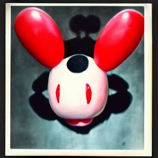 Image similar to 1 9 5 0 s polaroid picture of mr mime