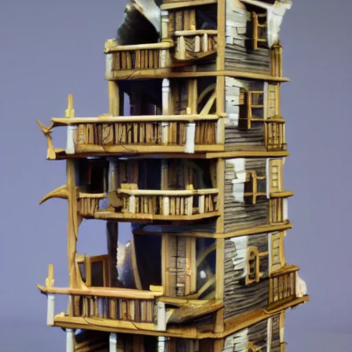 Image similar to sea of thieves architecture miniatures