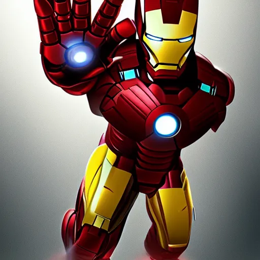 iron man fused with wolverine, digital art, | Stable Diffusion