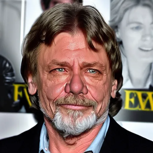 Image similar to mark hamill mixed with harrison ford