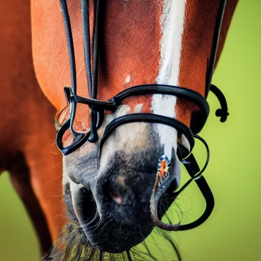 Image similar to close up photograph of very high on weed anthropomorphic horse, stoner eyes, the horse smoked weed, weed background, smoking a blunt, 8 k resolution