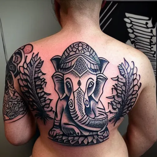 Image similar to Ganesha tattoo