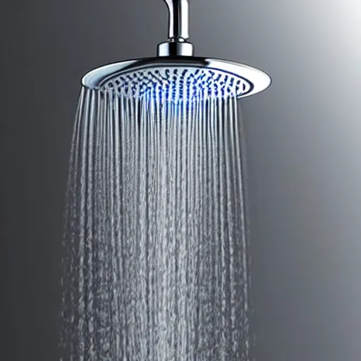 Image similar to futuristic shower head