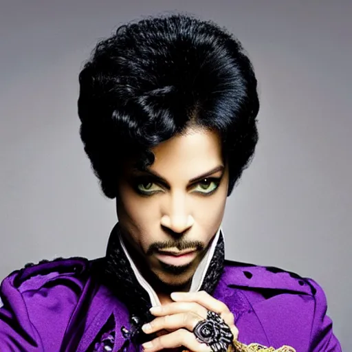 Image similar to photo of prince the artist