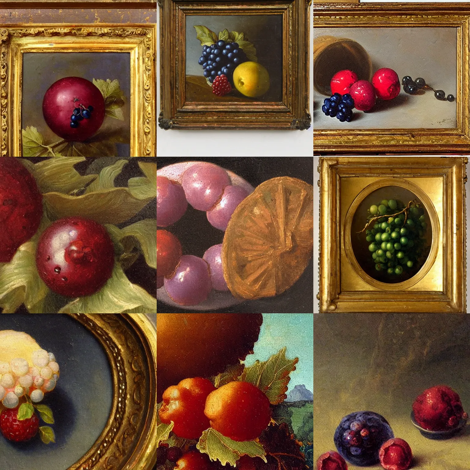 Prompt: xix century classical academical oil paintintg, a fragment with a close - up blueberrie. flemish baroque, late italian renaissance, russian neoclassicism, romanticism, rococo, academism.