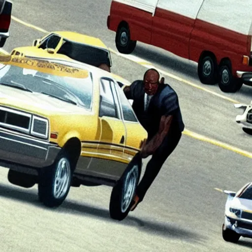 Image similar to oj simpson in a gta car chase