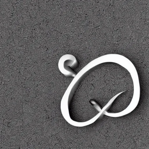 Prompt: infinity symbol, like a cat