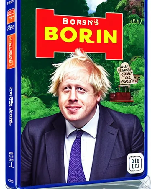 Image similar to boris johnson's baked bean adventure 2 blu-ray DVD case still sealed in box, ebay listing