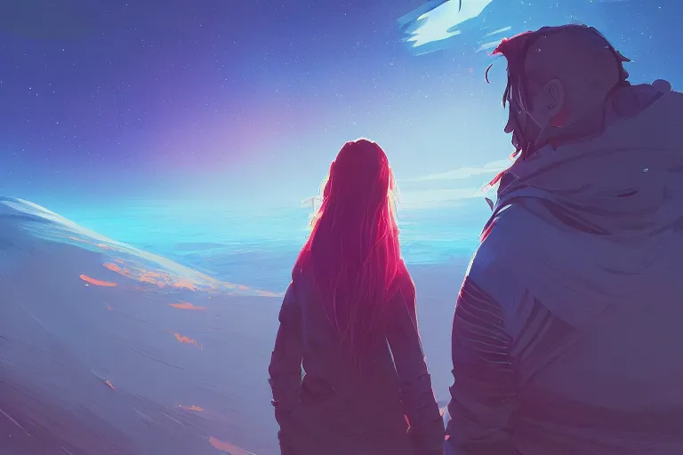 Prompt: aurora, alena aenami and android jones, wlop and rhads, artstation