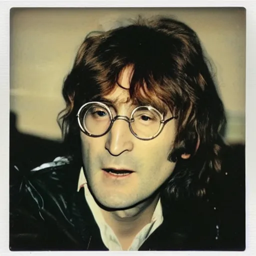 Image similar to john lennon in 2 0 2 2, polaroid photo, perfect photo, photo pinterest