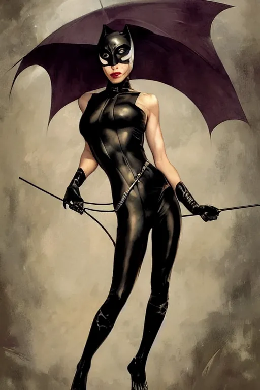 Prompt: aeon flux as catwoman picture by Greg Rutkowski, dynamic pose, flawless, matte painting, intricate, fantasy concept art, elegant, by Stanley Artgerm Lau, WLOP, golden ratio, thomas kindkade, alphonse mucha, loish, Peter chung, norman Rockwell,