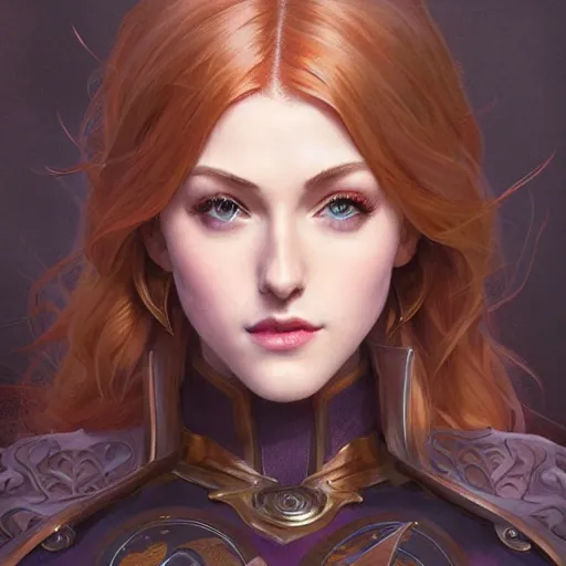 Prompt: Katherine McNamara as Super Girl, western, D&D, fantasy, intricate, elegant, highly detailed, digital painting, artstation, concept art, matte, sharp focus, illustration, art by Artgerm and Greg Rutkowski and Alphonse Mucha