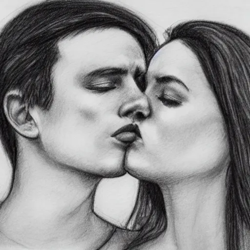 I need some help with drawing people kissing, Everytime I try it doesn't  look good, and I can't understand why....Some help? : r/TeachMeArtSenpai
