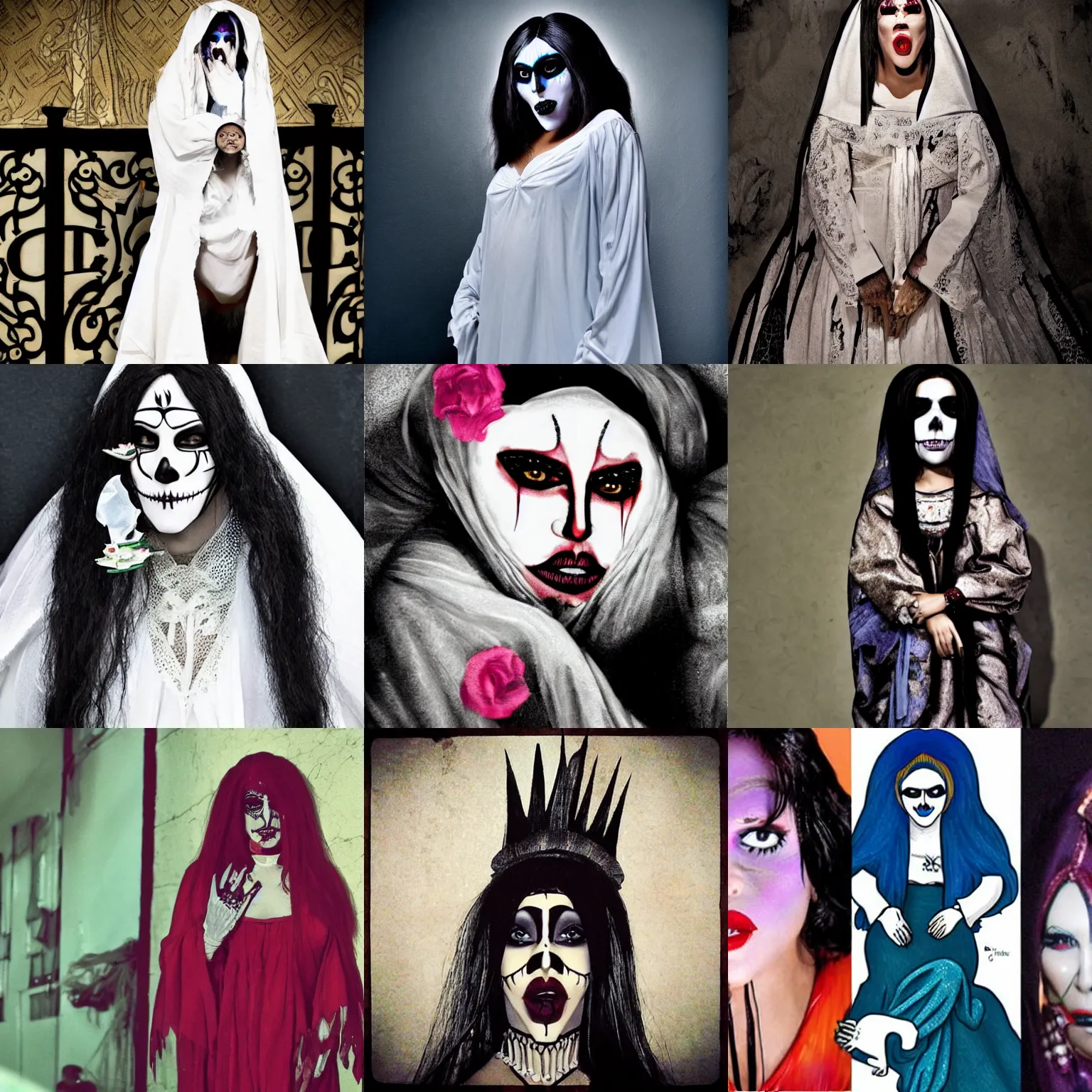 Prompt: la llorona serving cunt and being fierce