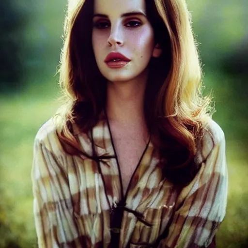 Image similar to stunning portrait of lana del rey by anne leibovitz