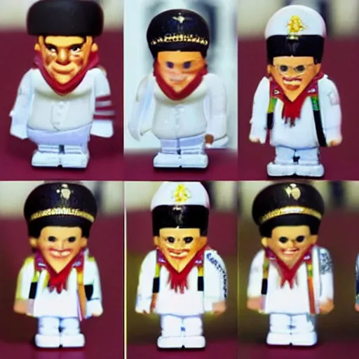 Prompt: abdel fattah el sisi , president of Egypt as a cute mini figure