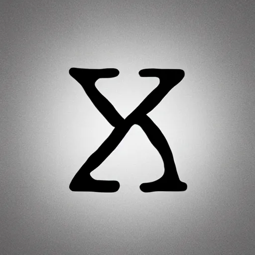 Image similar to a logo with the letters k k, minimalist