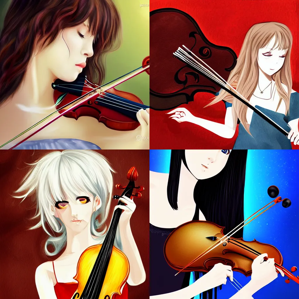 Violin Anime Wallpapers - Wallpaper Cave