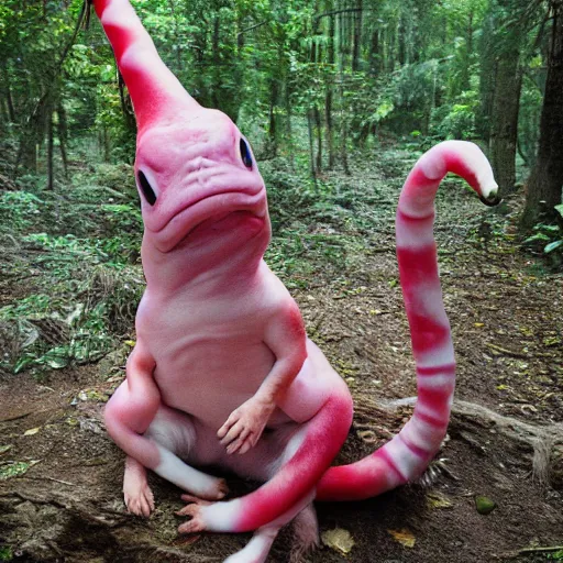 Prompt: national geographic professional photo of lickitung, award winning