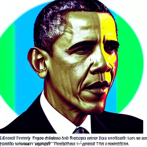 Image similar to Obama turned frog gay with chemicals colorful photo-realistic